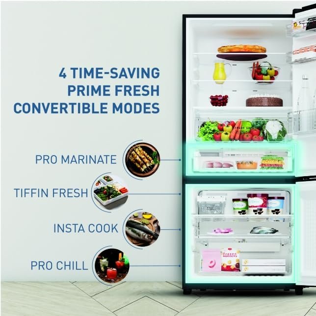 PANASONIC 357l Convertible Double Door Bottom Mount Refrigerator - Image 2