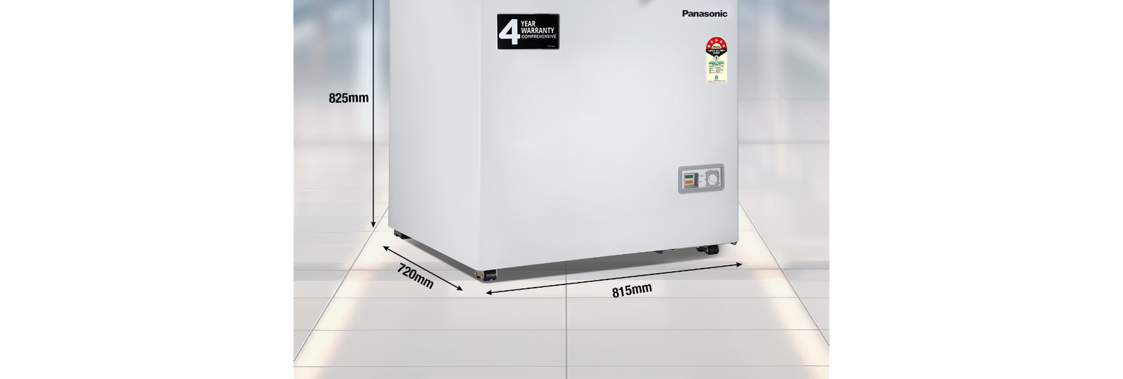 Panasonic 220L Single Door Deep Freezer - Image 3