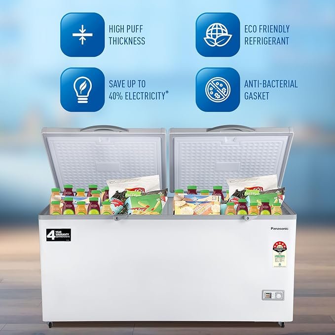 Panasonic 550 L HT Double Door Deep Freezer - Image 4