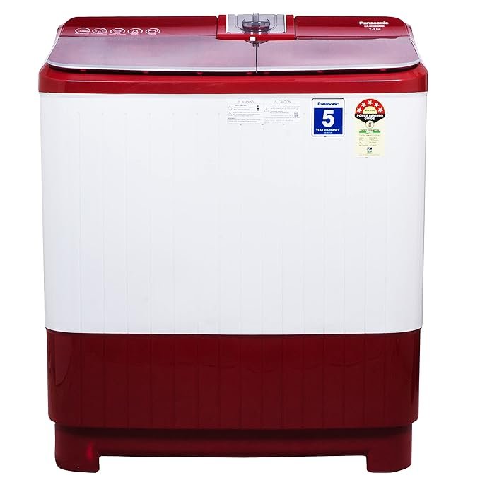 Panasonic 7 kg 5 Star Semi-Automatic Top Loading Washing Machine