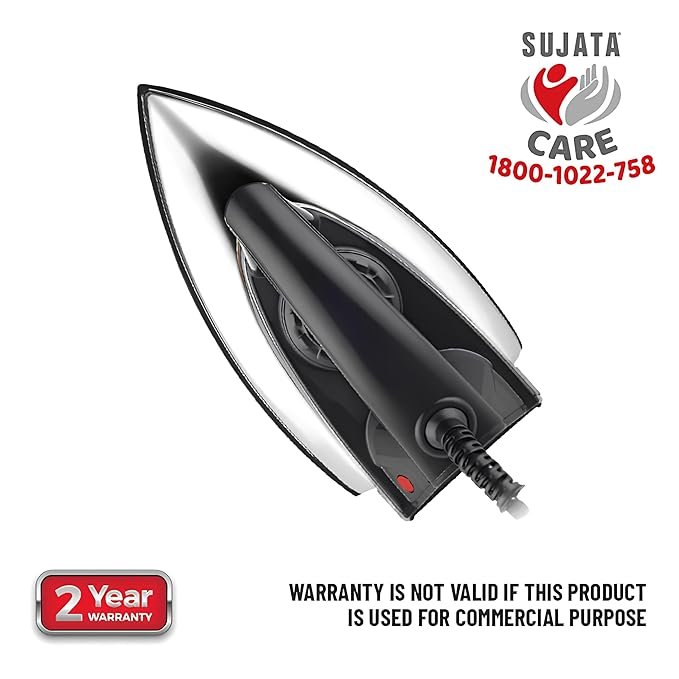 Sujata Smooth Slide 1100 Watts Dry Iron - Image 3