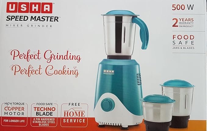 USHA Speed Master Mixer Grinder - Image 4