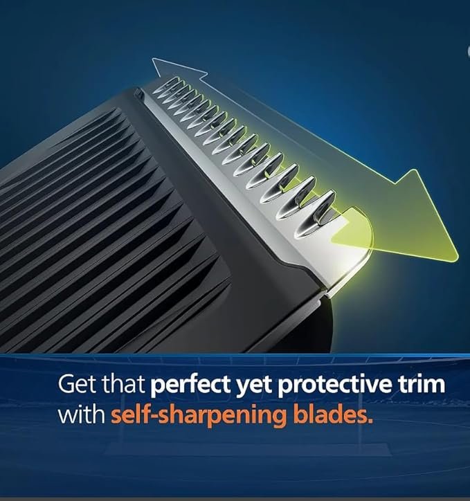 PHILIPS Men Battery Powered Beard Trimmer - Image 5