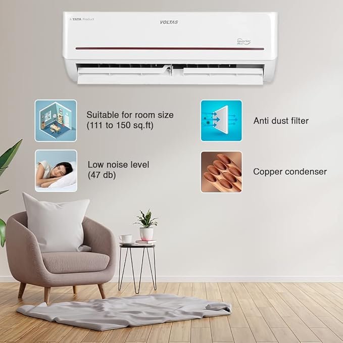 Voltas 1.5 Ton 3 Star Fixed Speed Split AC - Image 4