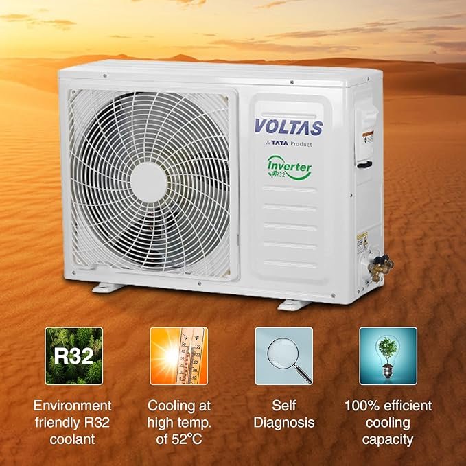 Voltas 1.5 Ton 3 Star, Fixed Speed Split AC - Image 2