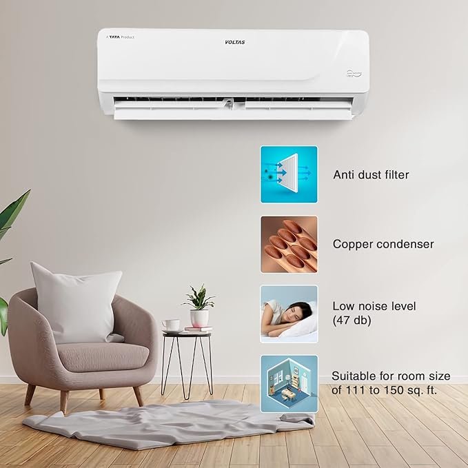Voltas 1.5 Ton 3 Star, Inverter Split AC - Image 4