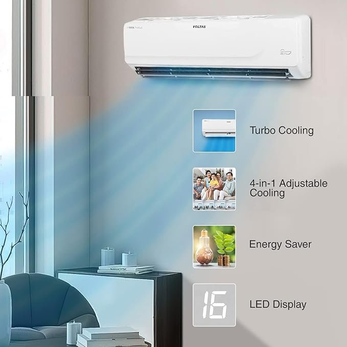 Voltas 1.5 Ton 3 Star, Inverter Split AC - Image 3
