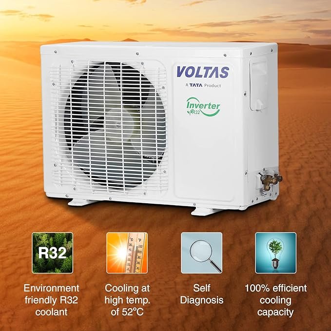 Voltas 1.5 Ton 3 Star, Inverter Split AC - Image 2